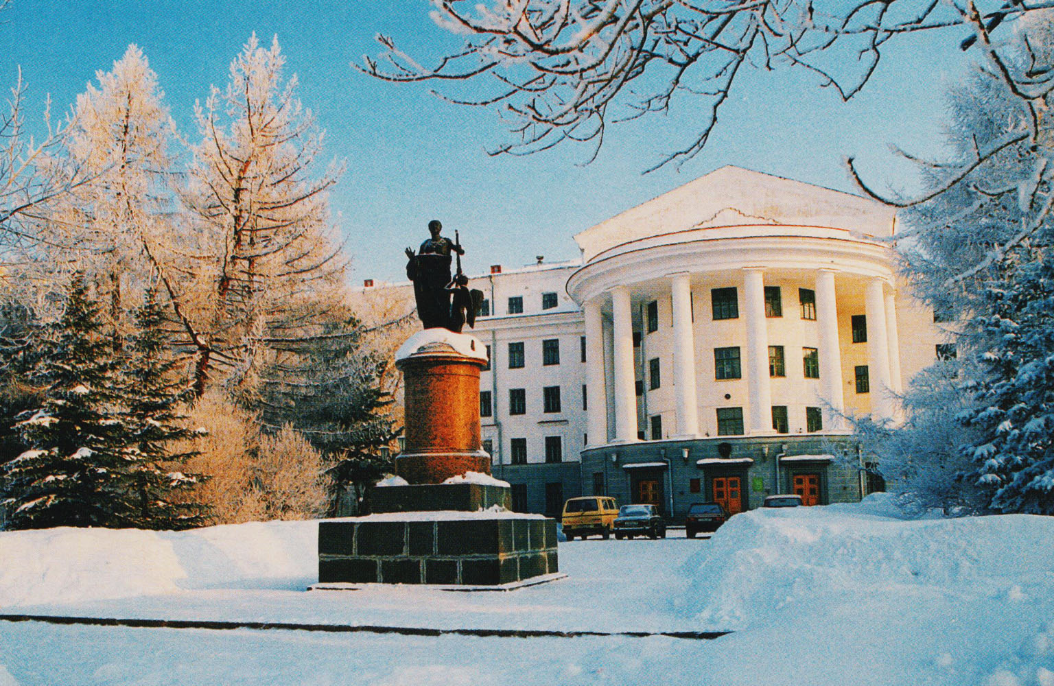 Архангельск фото зимой